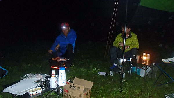 のんびりとキャンプ